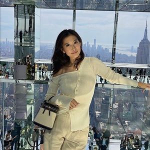 *BN* ZARA CONTRASTING CROSSBODY BUCKET BAG